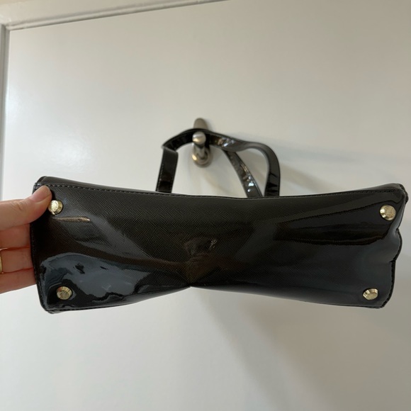 TED BAKER LEXIA HANDLE BAG OLIVE GREEN - Picture 5 of 10